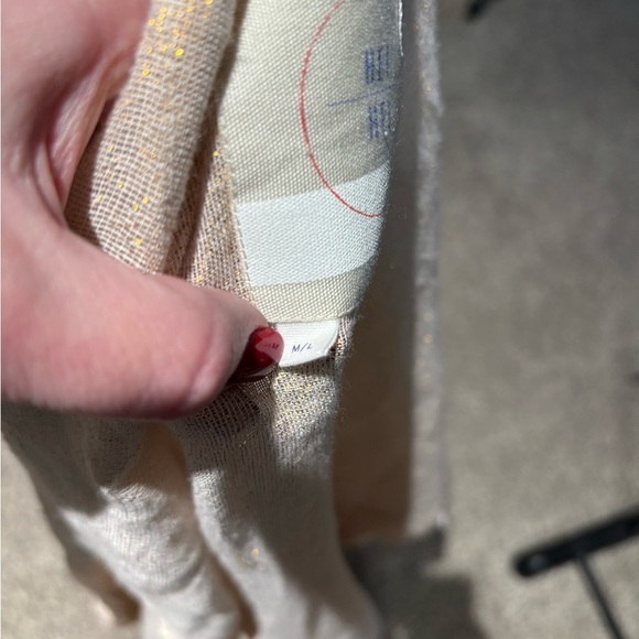 Anthropologie Hei Hei Metallic Kimono Size Medium/Large - Picture 7 of 7